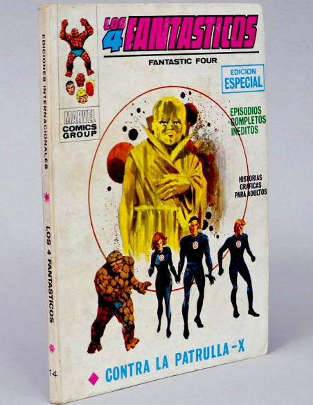 CÓMIC LOS 4 FANTÁSTICOS 14 CONTRA LA PATRULLA X TACO VOL1 VOL.1 VÉRTICE MARVEL NORMAL ESTADO