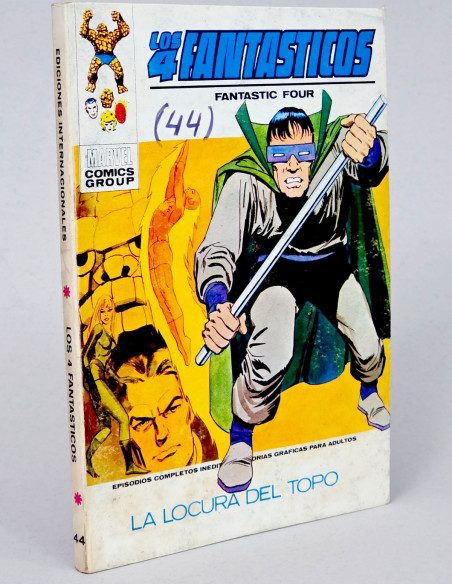 CÓMIC LOS 4 FANTÁSTICOS 44 LA LOCURA DEL TOPO TACO VOL1 VOL.1 VÉRTICE MARVEL NORMAL ESTADO