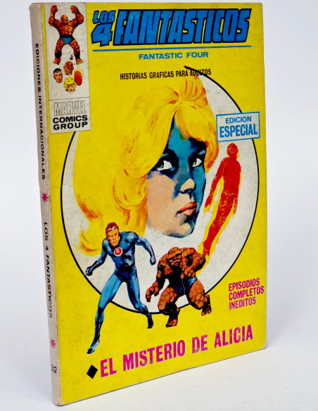 CÓMIC LOS 4 FANTÁSTICOS 32 EL MISTERIO DE ALICIA TACO VOL1 VOL.1 VÉRTICE MARVEL NORMAL ESTADO