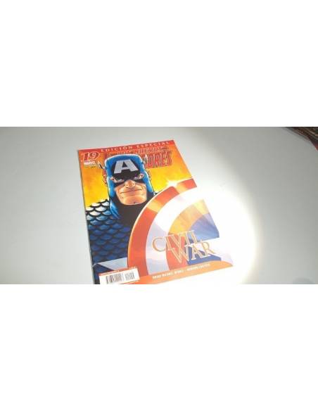 CIVIL WAR LOS NUEVOS VENGADORES 19 EXCELENTE ESTADO PANINI