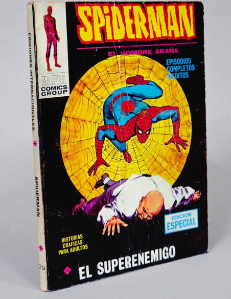 CÓMIC SPIDERMAN 29 SUPERENEMIGO VOL1 VOL.1 VOLUMEN TACO SPIDER-MAN VÉRTICE MARVEL NORMAL/BUEN ESTADO