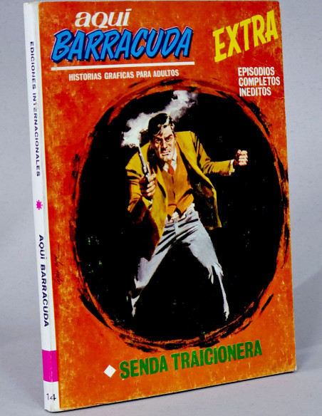 CÓMIC AQUI BARRACUDA 14 SENDA TRAICIONERA TACO VÉRTICE MARVEL MUY BUEN ESTADO