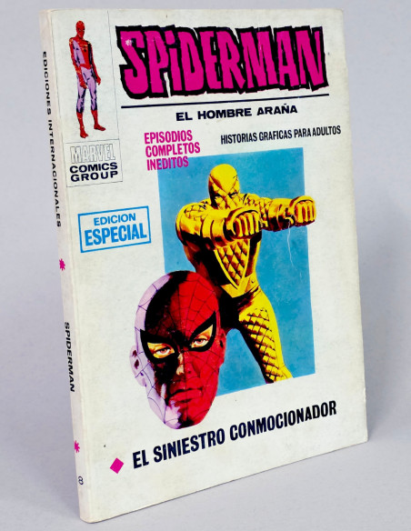 CÓMIC SPIDERMAN 18 EL SINIESTRO VOL1 VOL.1 PRIMERA TACO VÉRTICE MARVEL SPIDER-MAN MUY BUEN ESTADO