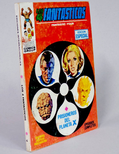 CÓMIC LOS 4 FANTASTICOS 4 PRISIONEROS DEL PLANETA X VOL1 VOL.1 TACO VÉRTICE MARVEL MUY BUEN ESTADO