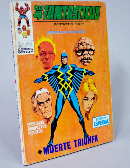 CÓMIC LOS 4 FANTASTICOS 29 MUERTE TRIUNFA VOL1 VOL.1 VOLUMEN TACO VÉRTICE MARVEL BUEN ESTADO