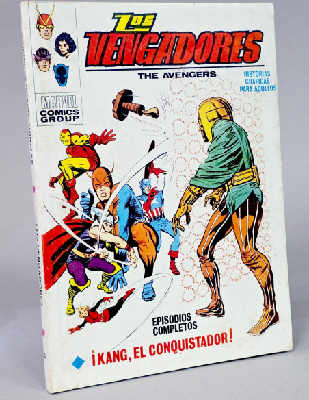 CÓMIC EXCELENTE LOS VENGADORES 4 KANG EL CONQUISTADOR VOL1 VOL.1 VOLUMEN TACO VÉRTICE MARVEL
