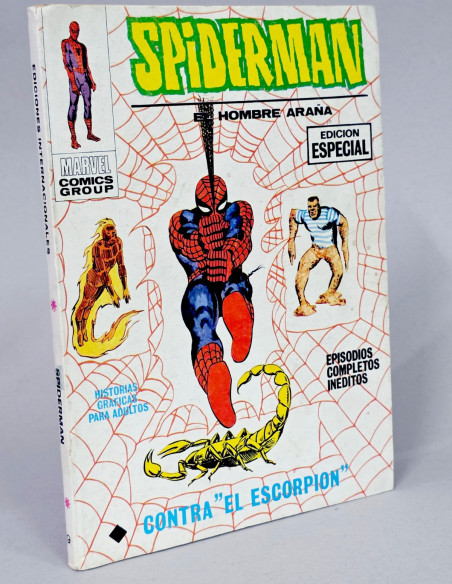 CÓMIC SPIDERMAN 9 CONTRA EL ESCORPIÓN VOL1 VOL.1 SPIDER-MAN TACO VÉRTICE MARVEL CASI EXCELENTE