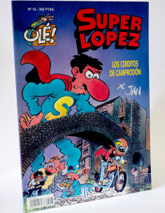 CÓMIC EXCELENTE SUPER LOPEZ 16 LOS CERDITOS DE CAMPRODÓN...