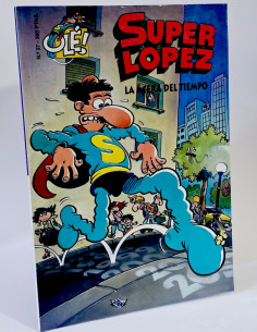 CÓMIC SUPERLOPEZ 27 LA ACERA DEL TIEMPO OLÉ JAN RELIEVE...