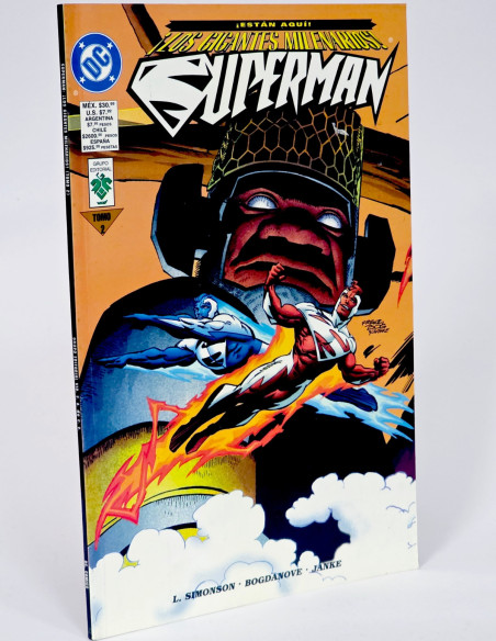 CÓMIC EXCELENTE SUPERMAN TOMO 2 LOS GIGANTES MILENARIOS EDITORIAL VID DC CÓMICS