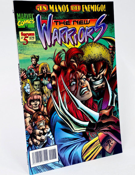 CÓMIC THE NEW WARRIORS 5 FORUM MARVEL VOL2 VOL.2 VOLUMEN CASI EXCELENTE ESTADO