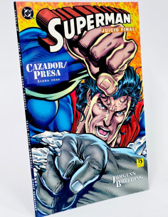 CÓMIC SUPERMAN JUICIO FINAL LIBRO TRES 3 EDICIONES CINCO...