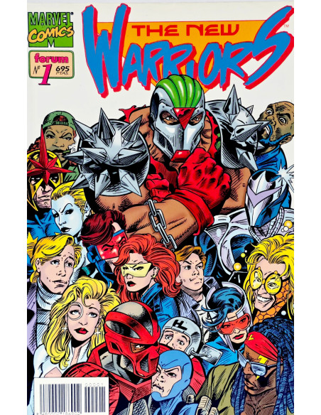 COLECCIÓN COMPLETA EXCELENTE THE NEW WARRIORS FORUM VOL2 VOL.2 VOLUMEN
