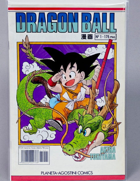 CÓMIC DRAGÓN BALL 1 PLANETA SERIE 6 PLANETA CASI EXCELENTE ESTADO GRAPA