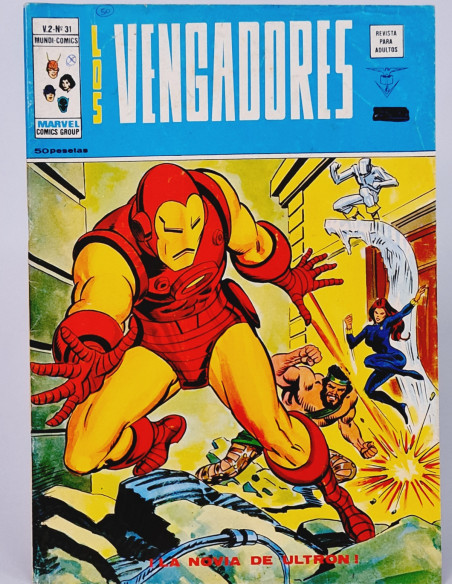 MUY BUEN ESTADO LOS VENGADORES 31 NOVIA DE ULTRÓN BOLI VER VOL2 MARVEL COMICS VOL.2 VERTICE VOLUMEN