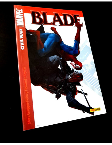 DE KIOSCO BLADE CIVIL WAR COMICS MARVEL PANINI