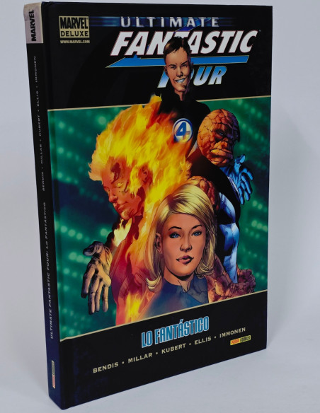 CÓMIC CASI EXCELENTE ULTIMATE FANTASTIC FOUR LO FANTASTICO MARVEL DELUXE PANINI