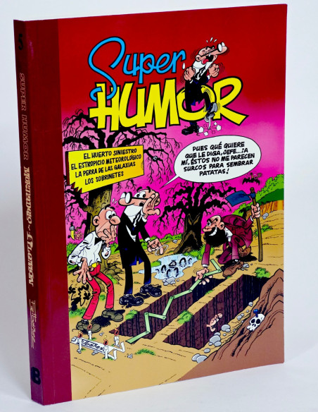 CÓMIC DE KIOSCO SUPER HUMOR MORTADELO Y FILEMÓN 5 EDICIONES B PRIMERA EDICIÓN TAPA BLANDA