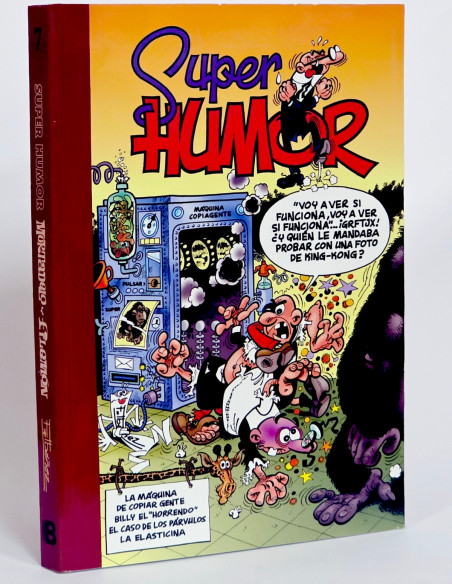 CÓMIC DE KIOSCO SUPER HUMOR MORTADELO Y FILEMÓN 7 EDICIONES B PRIMERA EDICIÓN TAPA BLANDA