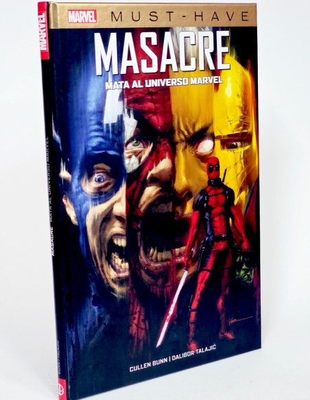 CÓMIC DE KIOSCO MASACRE MATA AL UNIVERSO MUST HAVE 5 MARVEL PANINI