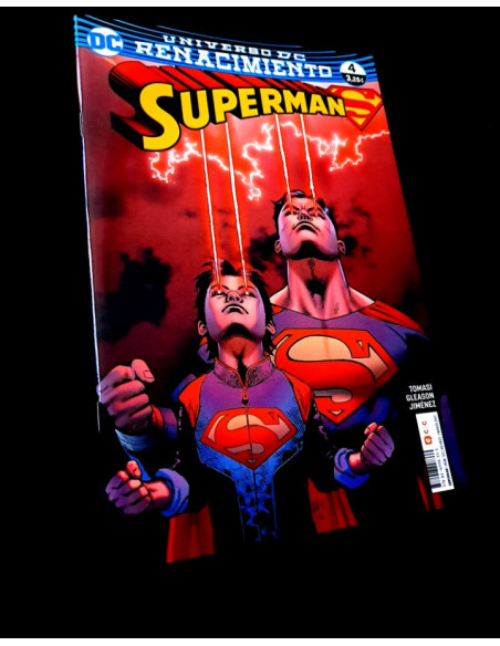 DE KIOSCO SUPERMAN RENACIMIENTO 4 DC ECC COMICS