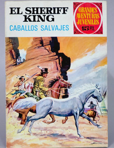 CÓMIC SHERIFF KING 32 CABALLOS SALVAJES BRUGUERA...