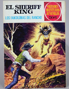 CÓMIC SHERIFF KING 10 LOS FANTASMAS DEL RANCHO BRUGUERA...