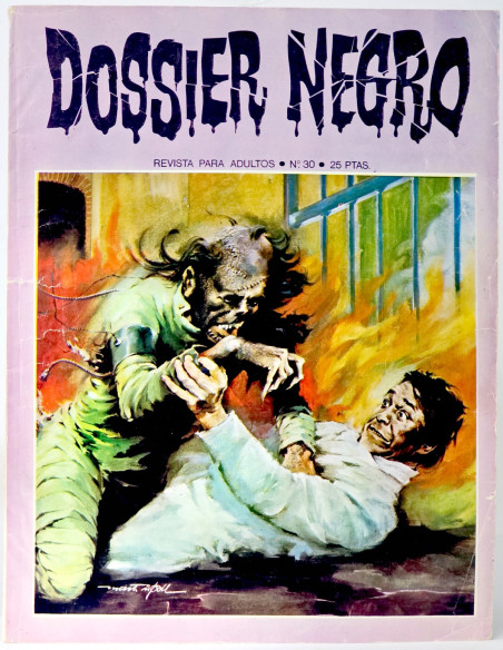 CÓMIC DOSSIER NEGRO 30 IBERO MUNDIAL MUY BUEN ESTADO