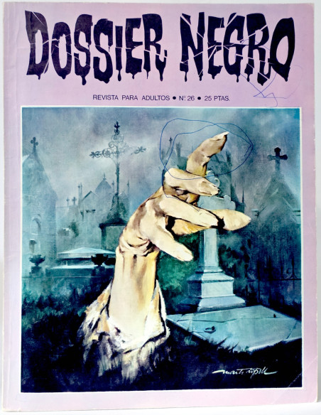 CÓMIC DOSSIER NEGRO 26 IBERO MUNDIAL MUY BUEN ESTADO BOLI PORTADA