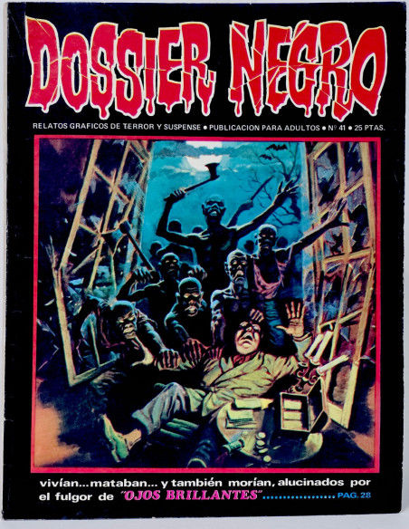 CÓMIC DOSSIER NEGRO 41 IBERO MUNDIAL MUY BUEN ESTADO
