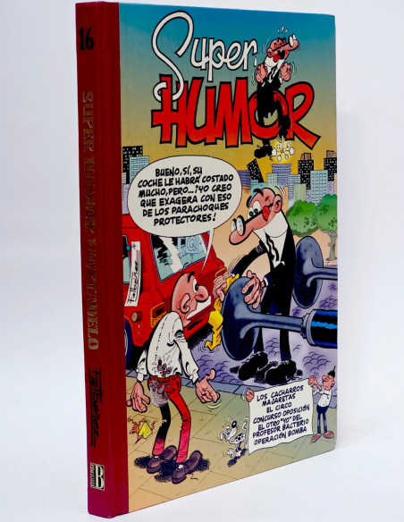 CÓMIC SUPER HUMOR MORTADELO 16 PRIMERA EDICIÓN EDICIONES B MUY BUEN ESTADO