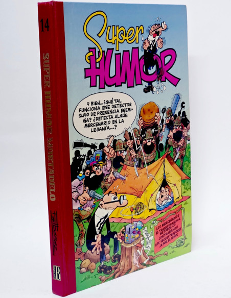 CÓMIC SUPER HUMOR MORTADELO 14 PRIMERA EDICIÓN EDICIONES B MUY BUEN ESTADO