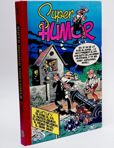 CÓMIC SUPER HUMOR MORTADELO 3 PRIMERA EDICIÓN EDICIONES B NORMAL/BUEN ESTADO