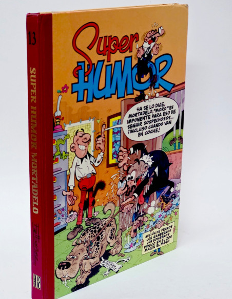 CÓMIC SUPER HUMOR MORTADELO 13 PRIMERA EDICIÓN EDICIONES B NORMAL/BUEN ESTADO