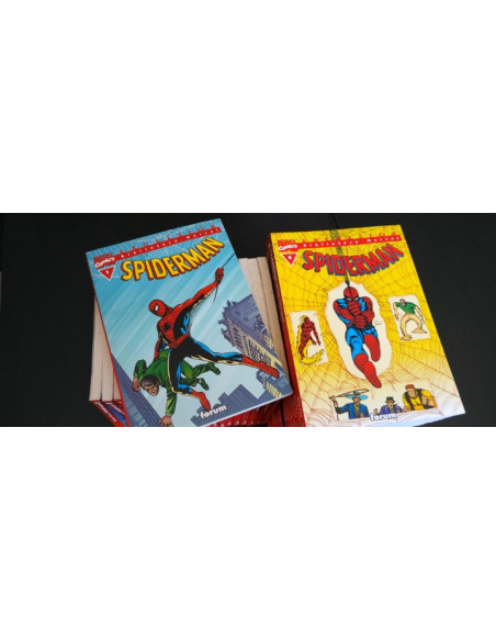 EXCELENTE ESTADO SPIDERMAN COLECCION COMPLETA EXCELSIOR BIBLIOTECA SPIDER-MAN MARVEL FORUM PANINI