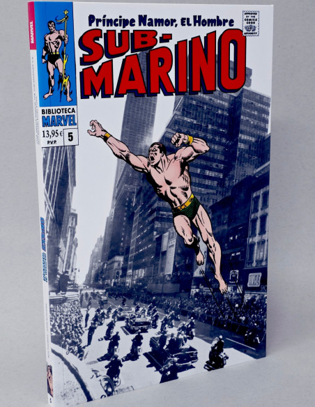 CÓMIC DE KIOSCO NAMOR SUB-MARINO 5 BIBLIOTECA MARVEL PANINI CÓMICS