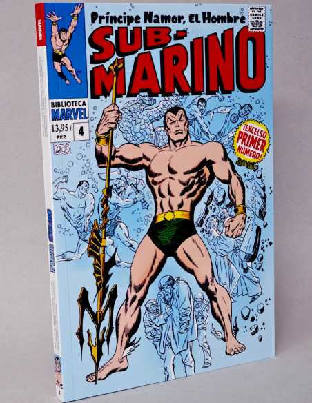 CÓMIC DE KIOSCO NAMOR SUB-MARINO 4 PRINCIPE BIBLIOTECA MARVEL PANINI CÓMICS