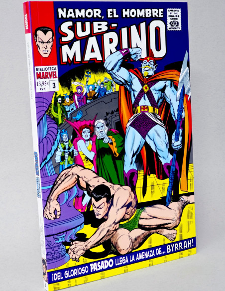 CÓMIC DE KIOSCO NAMOR SUB-MARINO 3 GLORIOSO PASADO BIBLIOTECA MARVEL PANINI CÓMICS