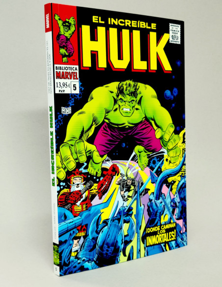 CÓMIC DE KIOSCO HULK 5 DONDE CAMINAN LOS INMORTALES BIBLIOTECA MARVEL PANINI
