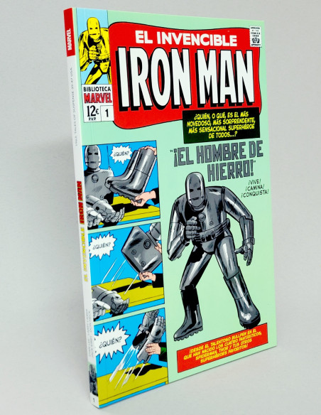 CÓMIC DE KIOSCO IRON MAN 1 BIBLIOTECA MARVEL PANINI