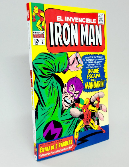 CÓMIC DE KIOSCO IRON MAN 2 BIBLIOTECA MARVEL PANINI