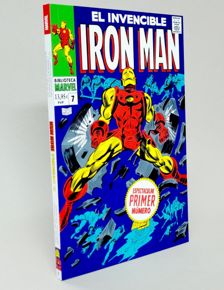 CÓMIC DE KIOSCO IRON MAN 7 BIBLIOTECA MARVEL PANINI