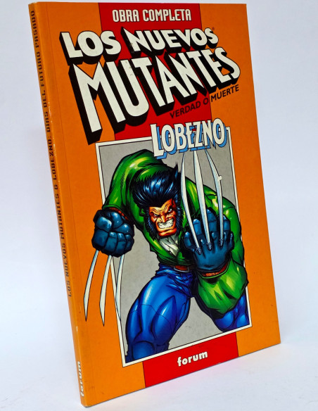 CÓMIC LOS NUEVOS MUTANTES LOBEZNO DÍAS FUTURO OBRA COMPLETA RETAPADO FORUM MARVEL CASI EXCELENTE