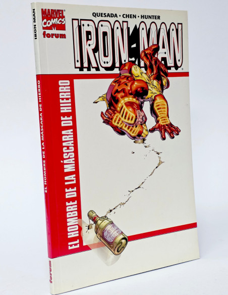 CÓMIC EXCELENTE IRON MAN EL HOMBRE DE LA MÁSCARA DE HIERRO FORUM MARVEL