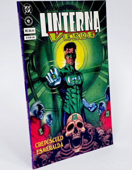 CÓMIC DE KIOSCO SUPERMAN LINTERNA VERDE CREPÚSCULO ESMERALDA EDITORIAL VID DC