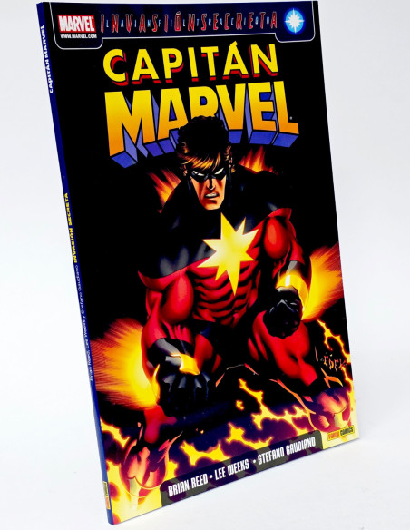 CÓMIC DE KIOSCO CAPITÁN MARVEL INVASIÓN SECRETA PANINI MARVEL