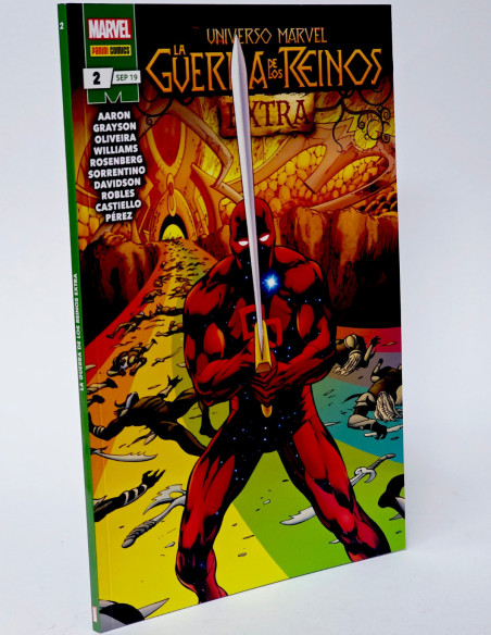 CÓMIC DE KIOSCO LA GUERRA DE LOS REINOS 2 EXTRA UNIVERSO MARVEL PANINI