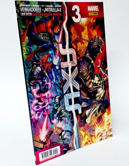 CÓMIC DE KIOSCO VENGADORES PATRULLA X 3 AXIS TERCERO NUEVO DESORDEN PANINI MARVEL