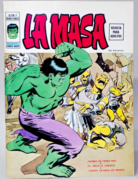 CÓMIC EXCELENTE LA MASA 3 TRIUNFO EN TIERRA VOL2 VOL.2 VERTICE MARVEL VOLUMEN