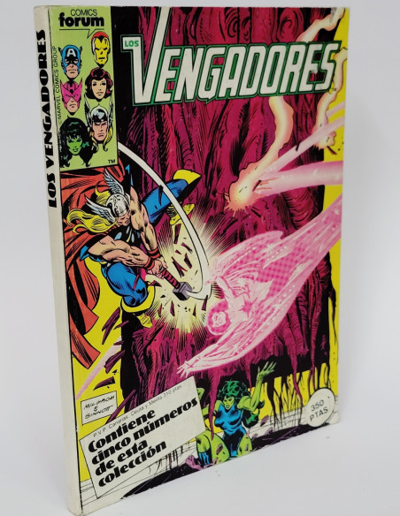 CÓMIC LOS VENGADORES 40 AL 45 RETAPADO FORUM MARVEL MUY BUEN ESTADO